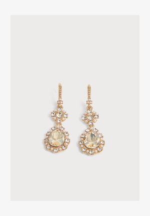 Marchesa, STONE DROP - Boucles d'oreilles - gold-coloured/white