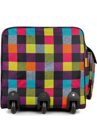 Normani MIT 3 ROLLEN 80 LITER - Wheeled suitcase - neon square