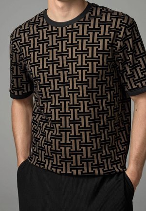 T-shirt imprimé - black