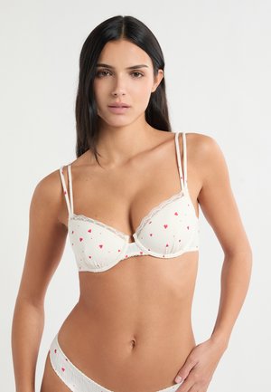 VANITY GOURMANDE - Sujetador con aros - white/red