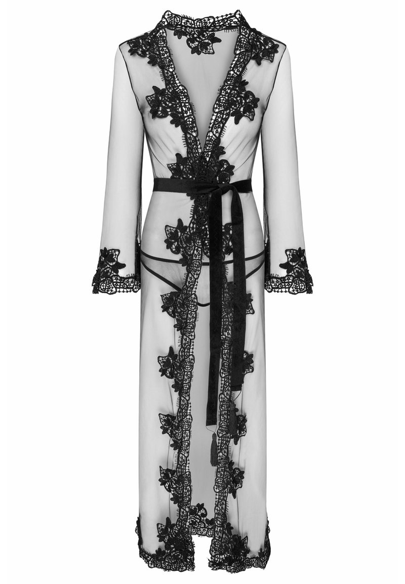 LivCo NOKINA Dressing gown black Zalando.de