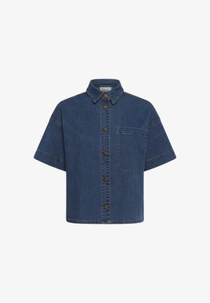 My Essential Wardrobe, MWLINN 115 - Button-down blouse - medium clear blue wash
