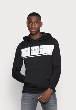 JJRIVER - Felpa con cappuccio - black