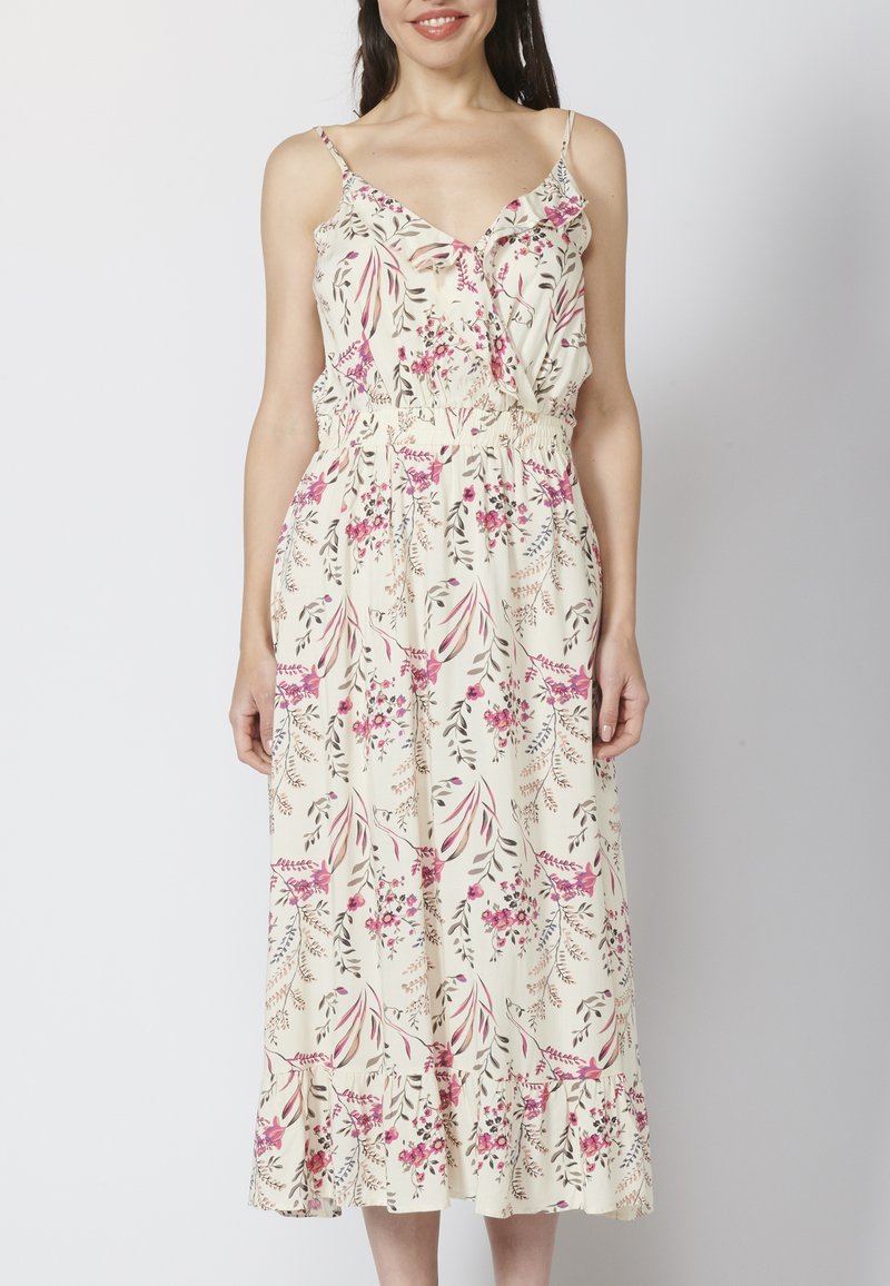 Koroshi VESTIDO Vestito estivo blanco/avorio Zalando.it