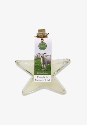 Florex DUSCH-UND SCHAUMBAD SCHAFMILCH IM TANNEN GLAS 200 ML - Schaumbad & Badezusätze - beige