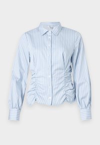 NICOLE STRIPE - Nööpidega pluus - coronado blue