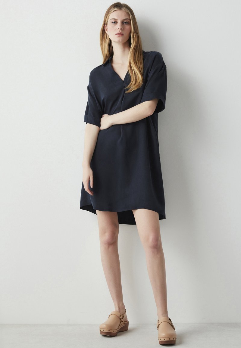 Damen Freizeitkleider | Ipekyol Blusenkleid d.navy/dunkelblau - GV77782 Damen Freizeitkleider | Ipekyol Blusenkleid d.navy/dunkelblau - GV77782