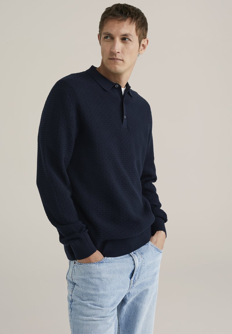 WE Fashion Džemperis - dark blue