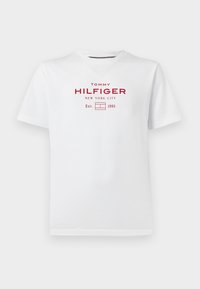 STACK GRAPHIC TEE - T-shirt imprimé - white