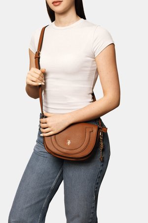 U.S. Polo Assn., LAWSON UMHÄNGETASCHE 22 CM - Sac bandoulière - tan