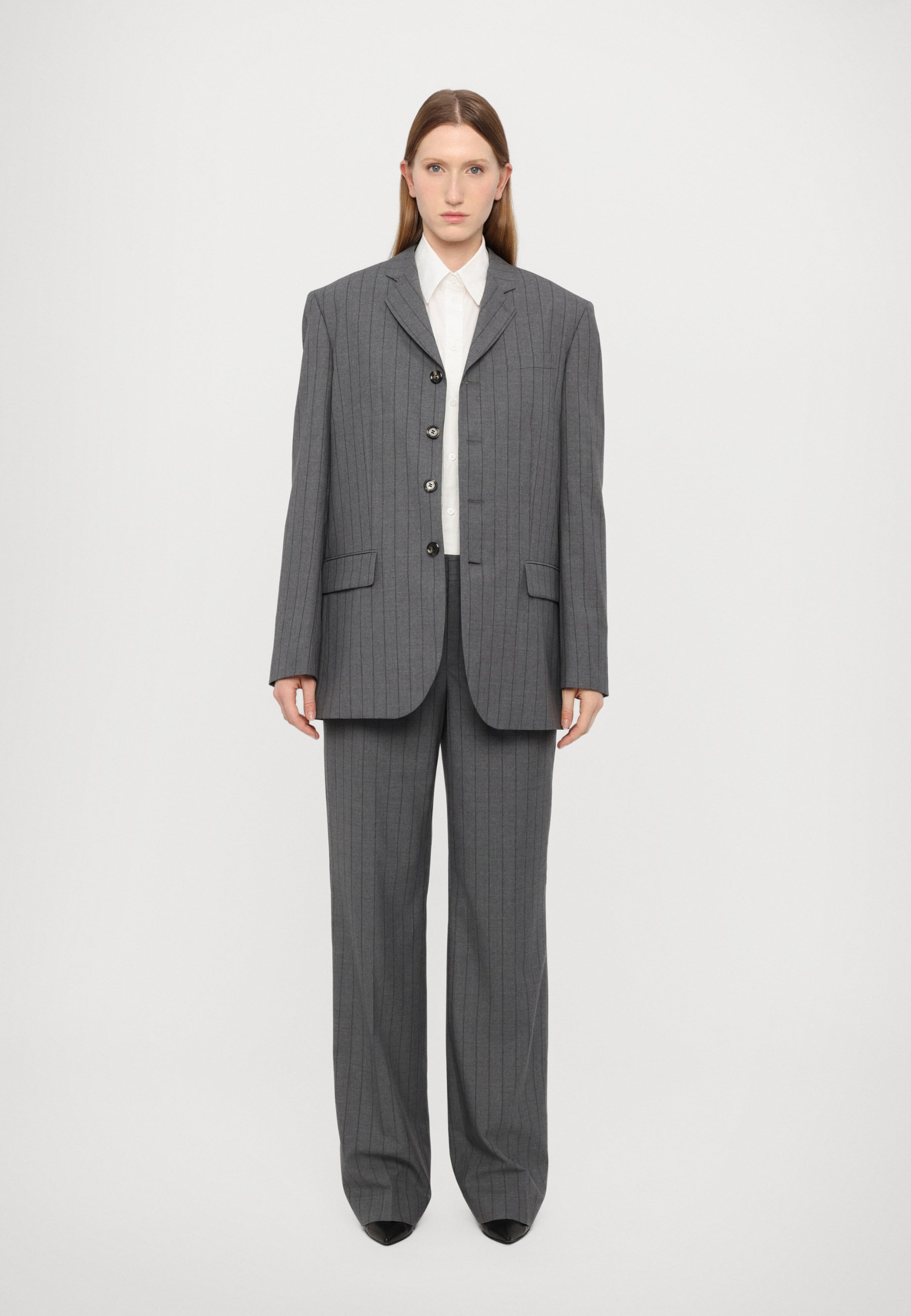 MOSCHINO JACKET - Blazer - multi grey/grey - Zalando