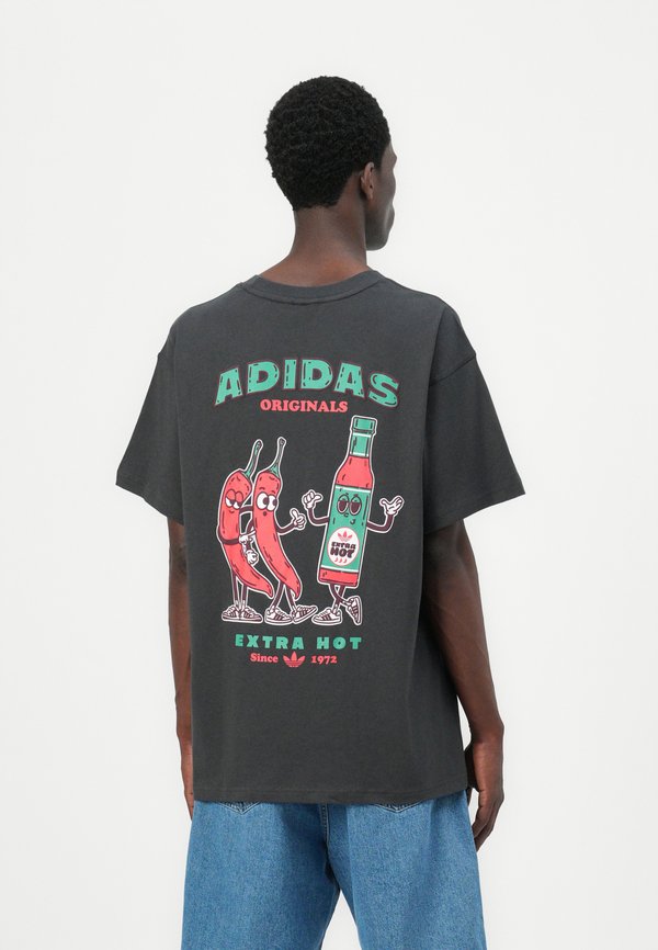 CHILLI TEE UNISEX - Print T-shirt - carbon