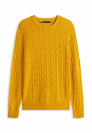 Tommy Hilfiger, Striktrøje - countryside yellow