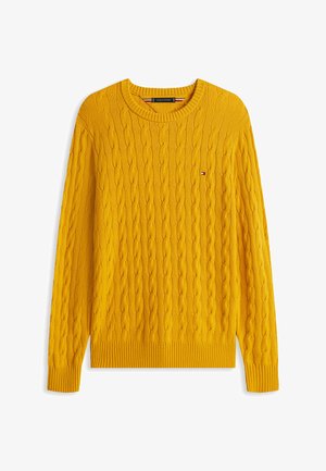 Tommy Hilfiger, Striktrøje - countryside yellow