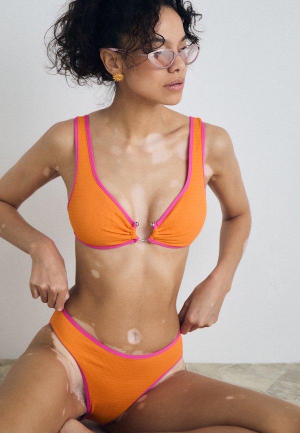 BEACH BOUND HIGH LEG  - Bikini bottoms - turmeric4