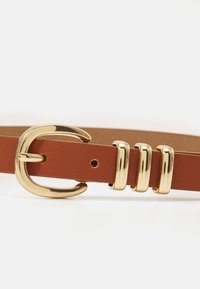 Even&Odd 2 PACK - Klassiske belter - black/cognac