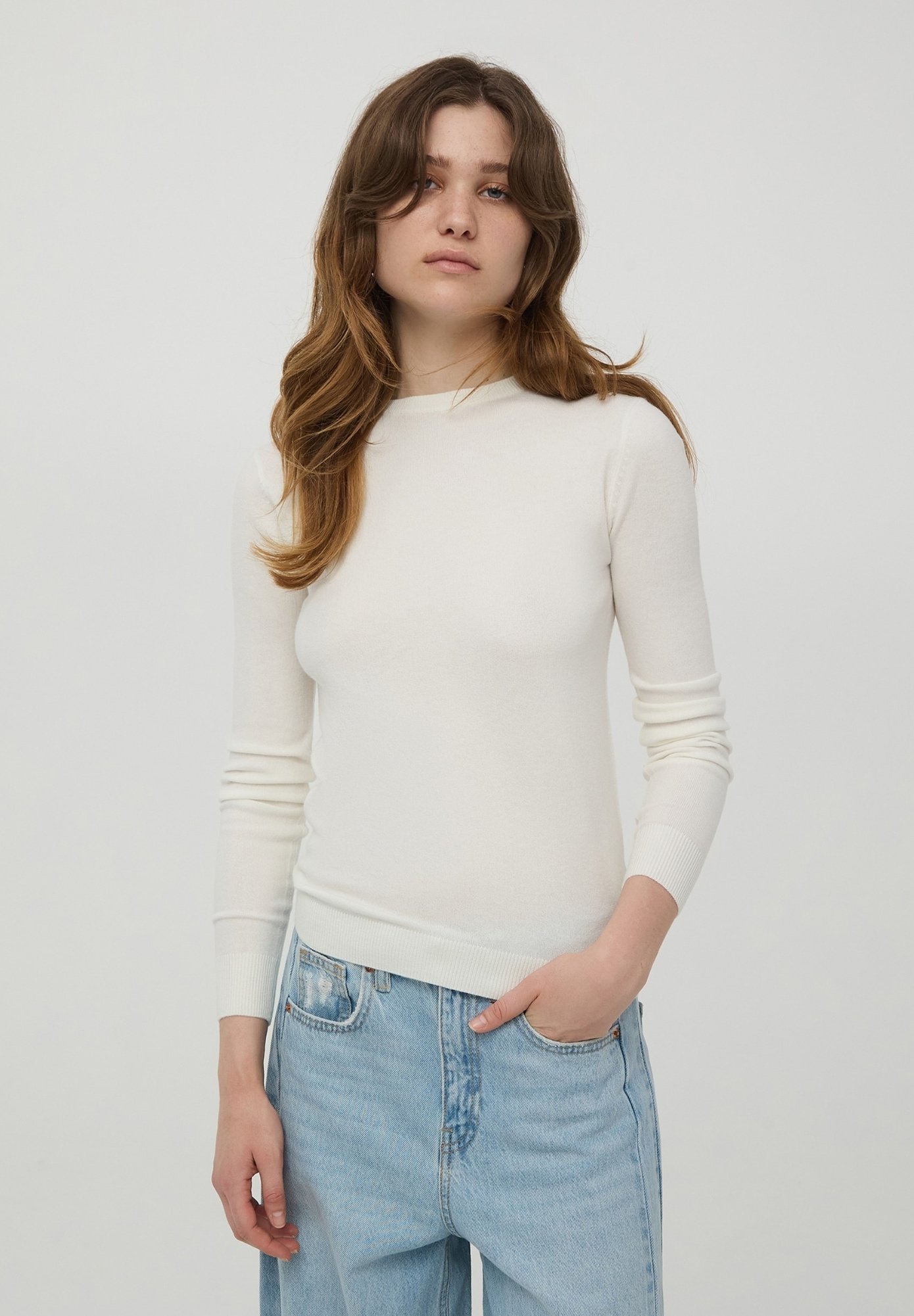 Terranova Maglia Trasparente Maniche Lunghe Terranova BASIC A