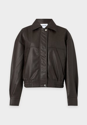 Noisy May, NMVIVIA JACKET - Veste en similicuir - demitasse