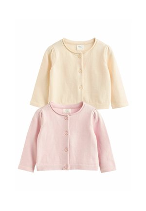 Next, REGULAR FIT 2 PACK - Strickjacke - pink neutral