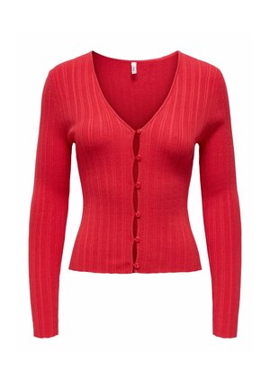 ONLY, CARDIGAN ONLBREE CARDIGAN - Gilet - poinsettia