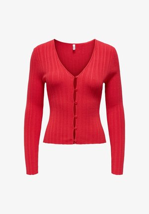 ONLY, CARDIGAN ONLBREE CARDIGAN - Kardigan - poinsettia