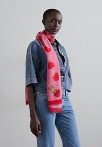 MOSCHINO HEART SCARF - Écharpe - pink