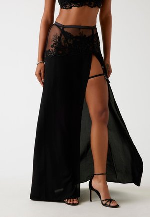 NANCY LANGER CHIFFONROCK - Bas de pyjama - schwarz
