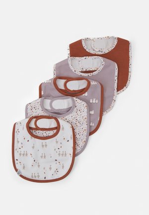 VALUE PACK BIB ASSORTED 5 PACK UNISEX - Slabbetje - lilac
