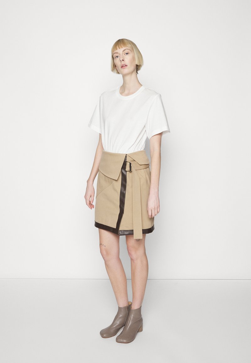 Damen Kleider | 3.1 Phillip Lim COMBO DRESS Freizeitkleid khaki - OG82394 Damen Kleider | 3.1 Phillip Lim COMBO DRESS Freizeitkleid khaki - OG82394