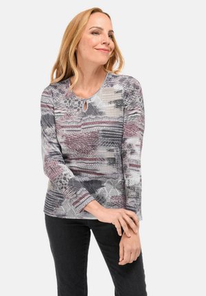 DRUCK AUSSERGEWÖHNLICHES  - Langarmshirt - berry   patterned