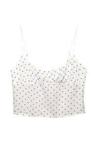 POLKA DOT - Top - white
