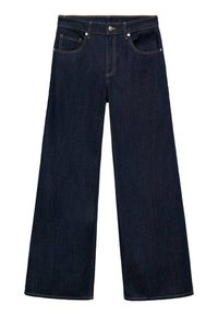 Wide leg - open blue