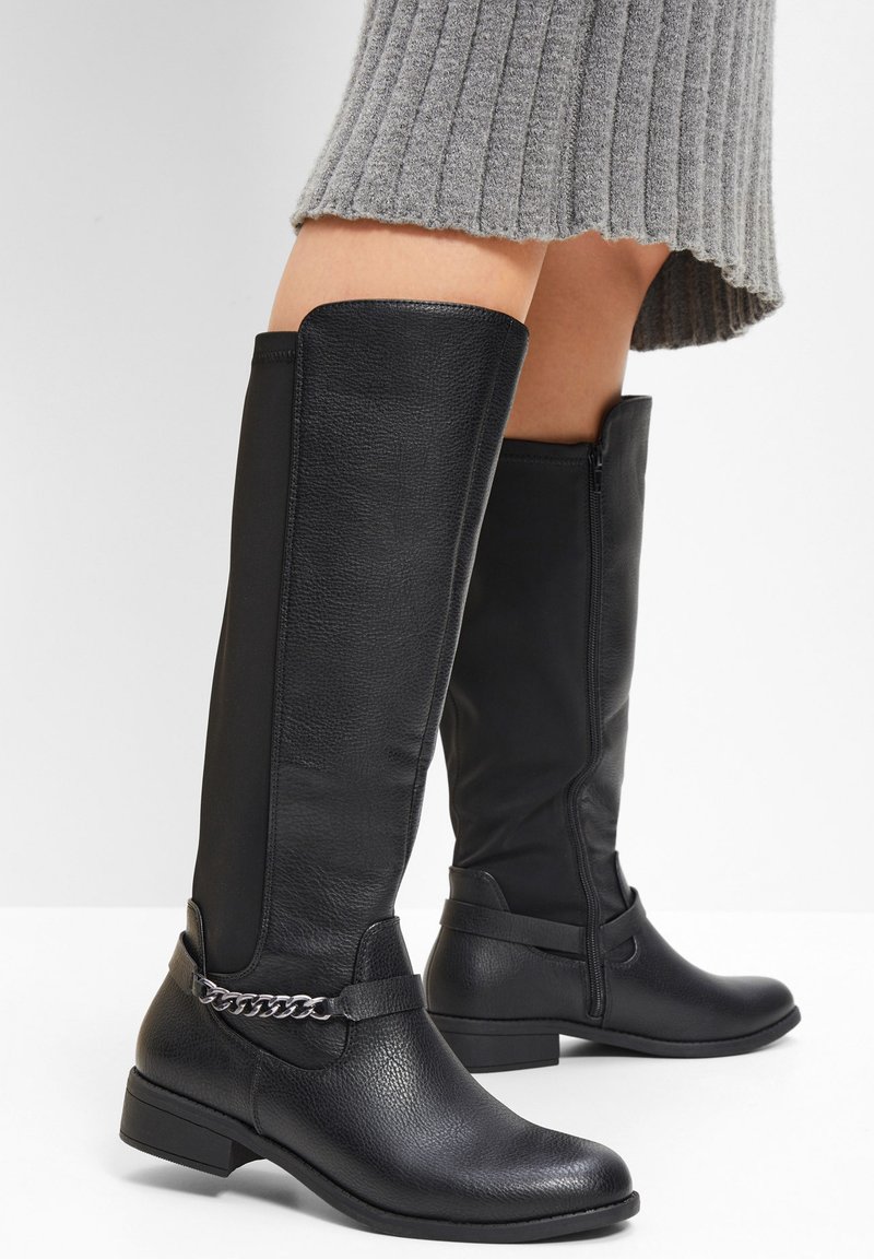 bonprix Bottes - black