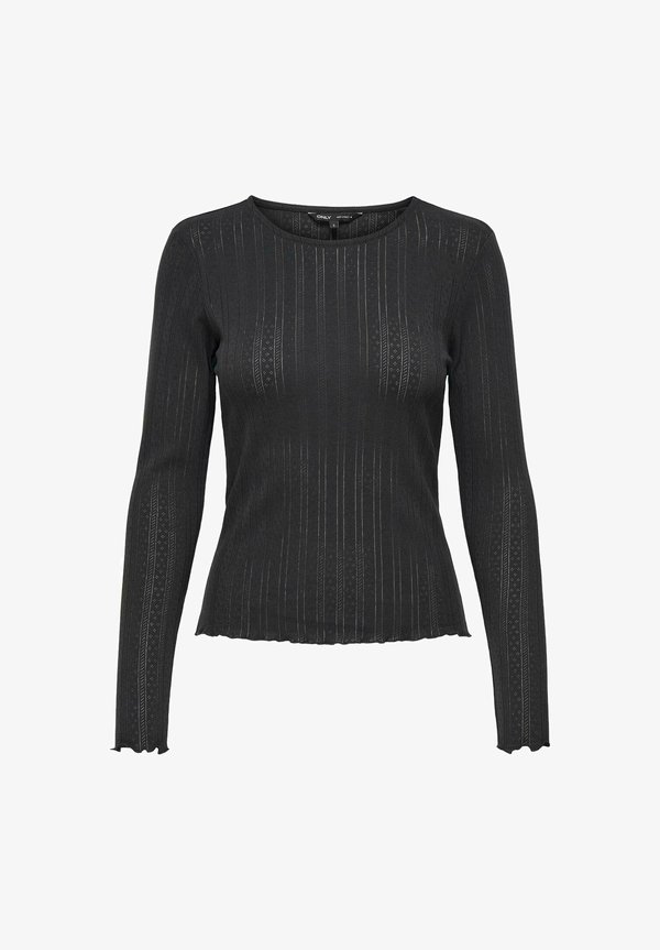 ONLCARLOTTA - Long sleeved top - grau