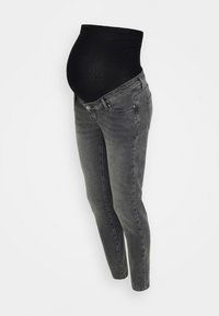 OLMEMILY STRETCH - Egyenes szárú farmer - dark grey denim