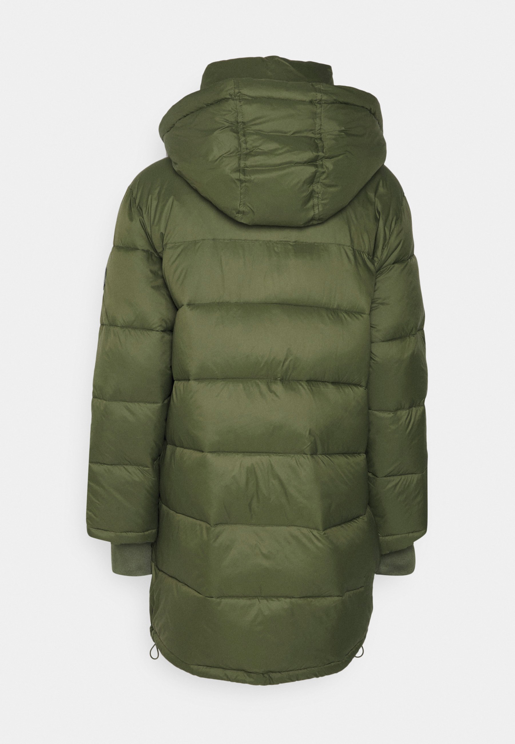 mid length padded coat