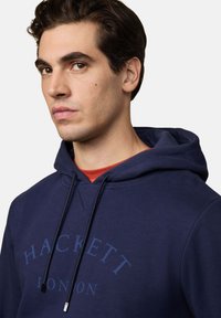 Hackett London HERITAGE  - Felpa con cappuccio - ink blue