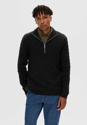 SLHRYAN STRUCTURE - Jumper - black