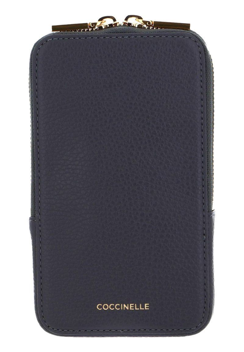 COCCINELLE Flor Matelasse Hi-Tech Phone Bag Noir [178812] - sac téléphone portable sac a main