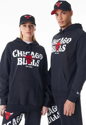 CHICAGO BULLS NBA GRAPHIC - Felpa con cappuccio - blkwhi