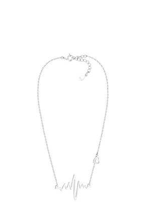 HEART - Necklace - silver coloured