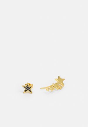 MIS-MATCH STAR CRAWLER EARRING - Collier - gold-coloured