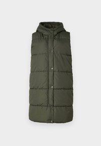 VIMARIA LONG PUFFER VEST - Veste sans manches - forest night