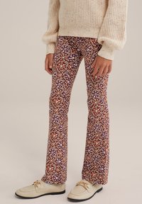 WE Fashion Legíny – nohavice - brown