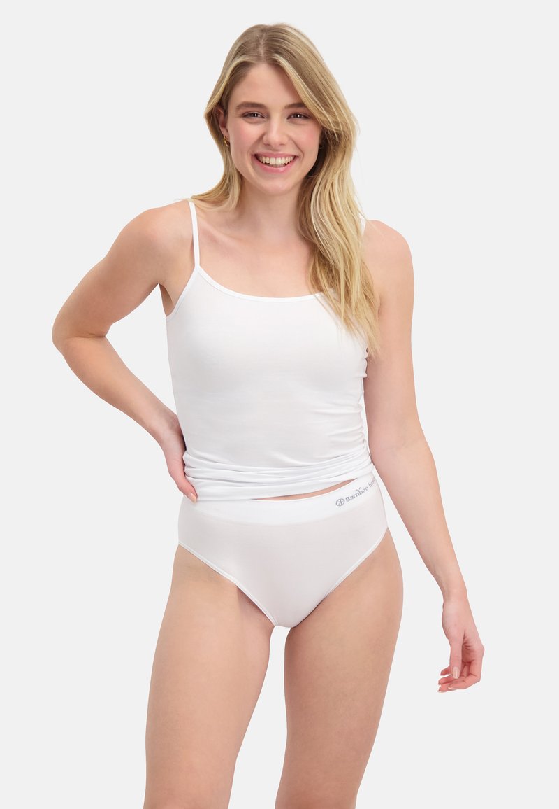 Bamboo Basics 3 PACK - SEAMLESS FULL - Slip - white