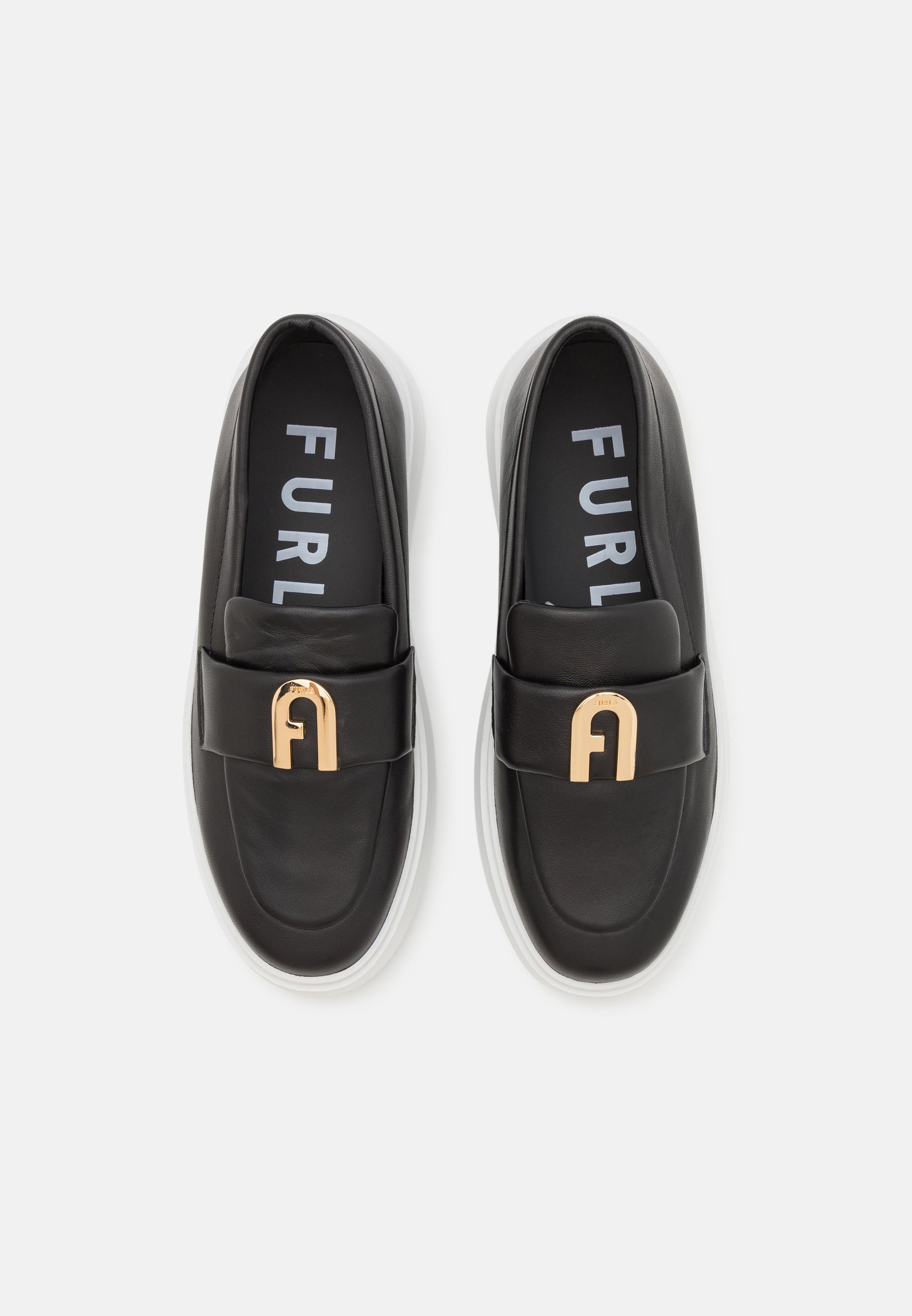 Furla LOAFER - Pantofi slip-on - nero/negru - Zalando.ro