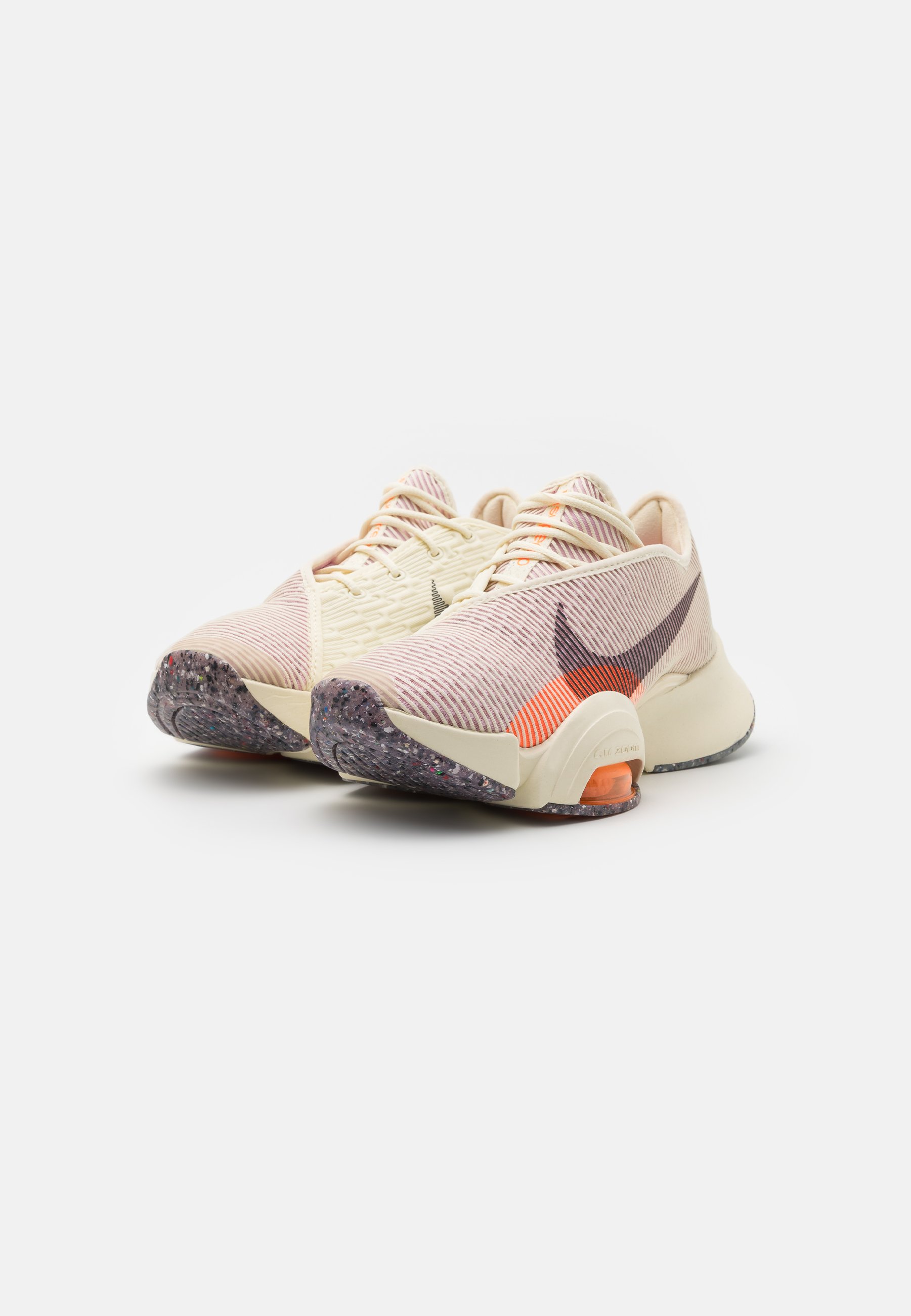 Nike Performance AIR ZOOM SUPERREP 2 - Zapatillas de entrenamiento -  coconut milk/black/light arctic pink/total orange/crimson bliss/beige -  Zalando.es