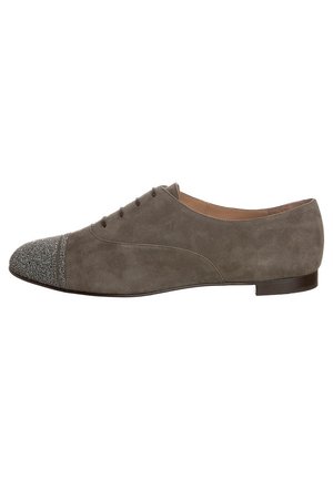 Veterschoenen - taupe