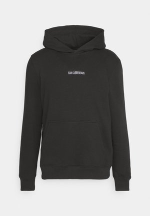 Han Kjøbenhavn BASIC LOGO HOODIE UNISEX - Hættetrøje - black