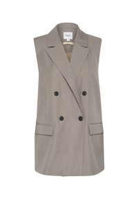 INNEKESZ - Vest - mist grey melange